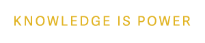 Knowledge is power-gold